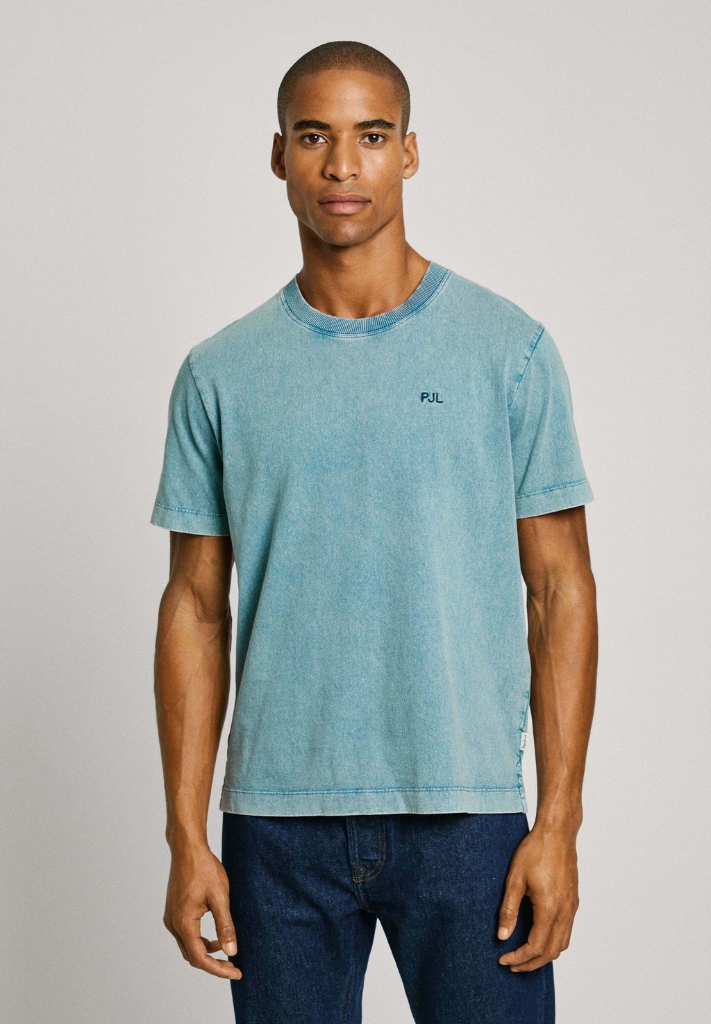 Базовая футболка Pepe Jeans, синий 
Базовая футболка Pepe Jeans, синий