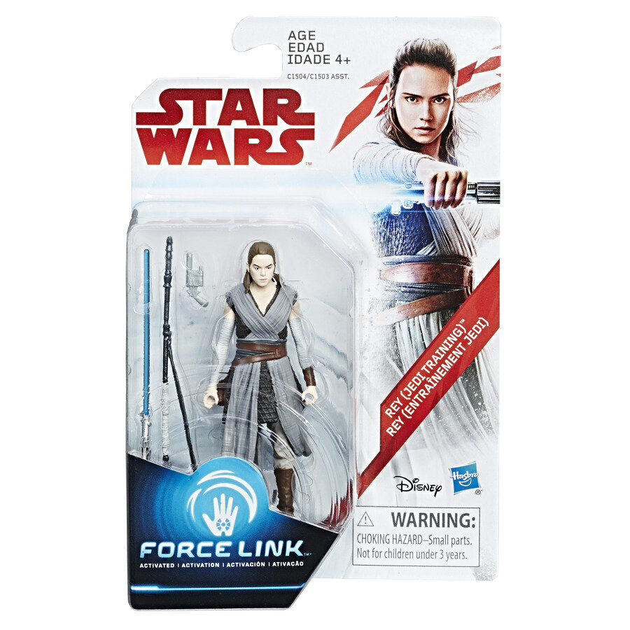 Базовая фигурка Star Wars, Force Link, Rey Jedi Training, 10 см, C1503/C1504 Hasbro
Базовая фигурка Star Wars, Force Link, Rey Jedi Training, 10 см, C1503/C1504 Hasbro