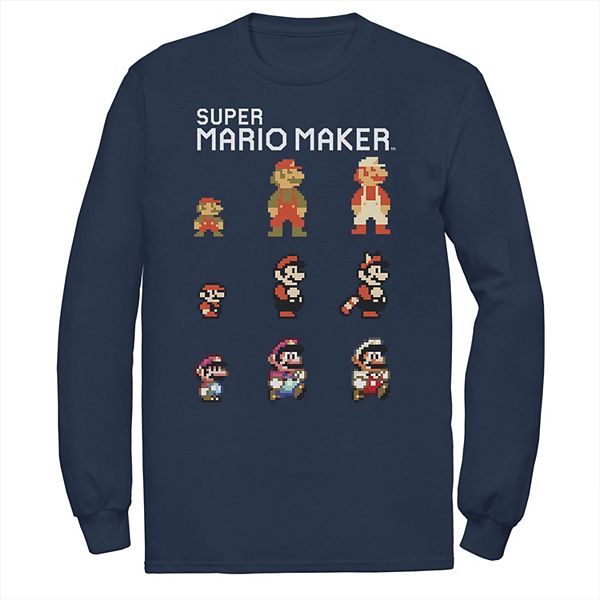 Футболка Big & Tall с эволюцией персонажа Марио Nintendo
Футболка Big & Tall с эволюцией персонажа Марио Nintendo