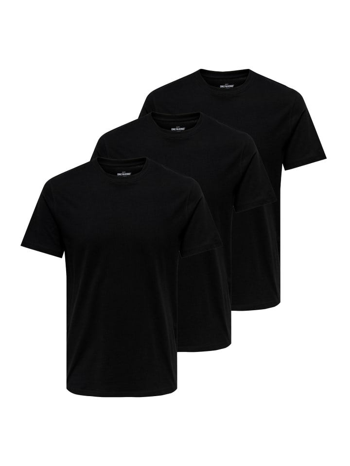 Футболка ONLY & SONS, черный
Футболка ONLY & SONS, черный