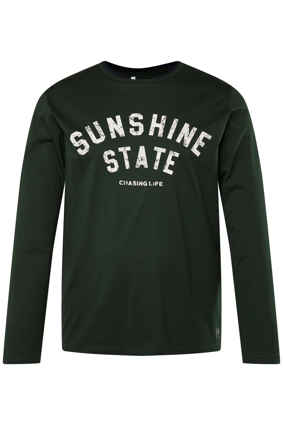 Лонгслив Men Plus Shirt, черный 
Лонгслив Men Plus Shirt, черный