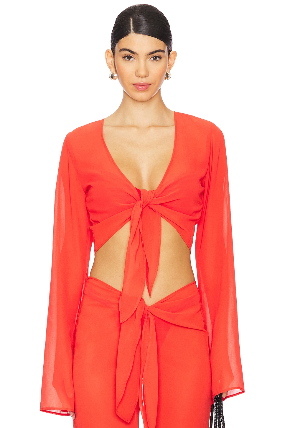 Лилия топ Bananhot, красный
Лилия топ Bananhot, красный