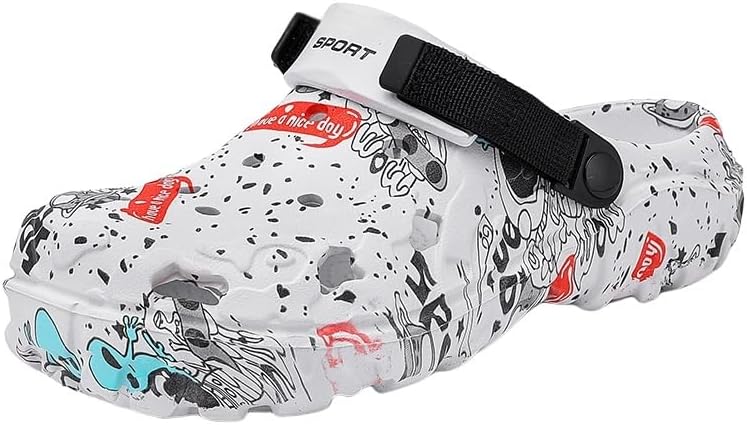 Удобные мужские летние сандалии EVA с дышащим дизайном и отверстиями, Легкая обувь для улицы, пляжа и вождения, Нескользящая обувь на весь день Clolinde, белый
Удобные мужские летние сандалии EVA с дышащим дизайном и отверстиями, Легкая обувь для улицы, пляжа и вождения, Нескользящая обувь на весь день Clolinde, белый