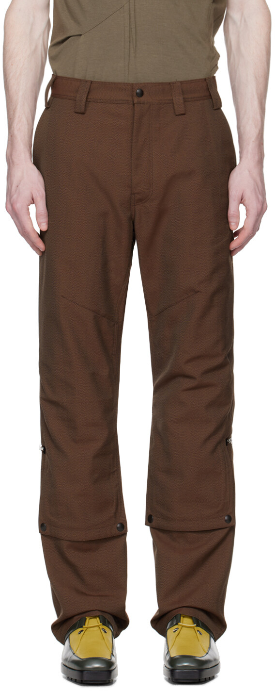 Коричневые брюки Тонино Kiko Kostadinov
Коричневые брюки Тонино Kiko Kostadinov