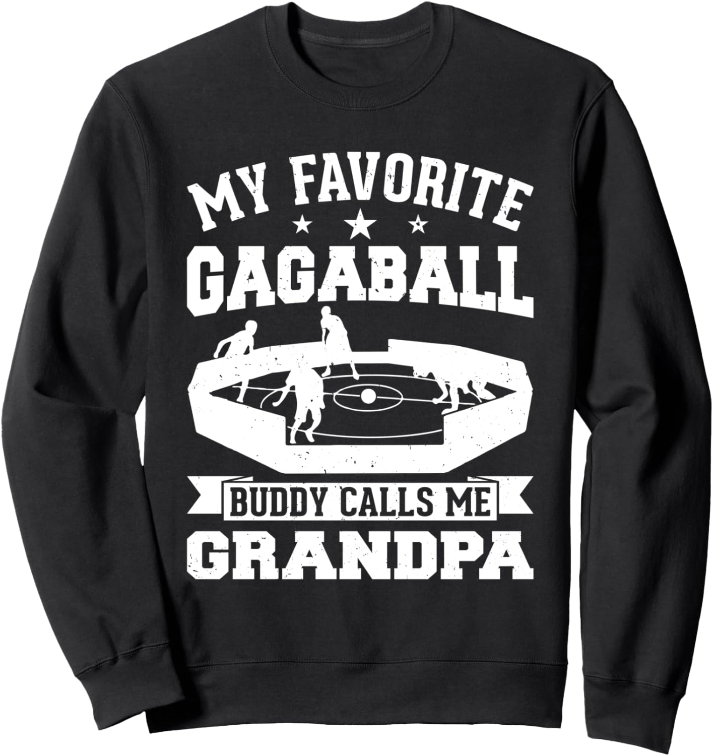 Мой любимый приятель Gagaball называет меня дедушкой Толстовка Gagaball Grandpa Gagaball Player, черный
Мой любимый приятель Gagaball называет меня дедушкой Толстовка Gagaball Grandpa Gagaball Player, черный