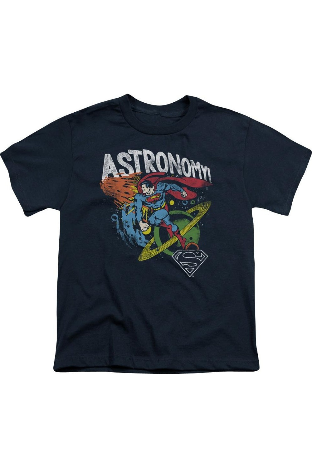 Футболка DC Comics с астрономическим принтом для детей Gildan, темно-синий
Футболка DC Comics с астрономическим принтом для детей Gildan, темно-синий
