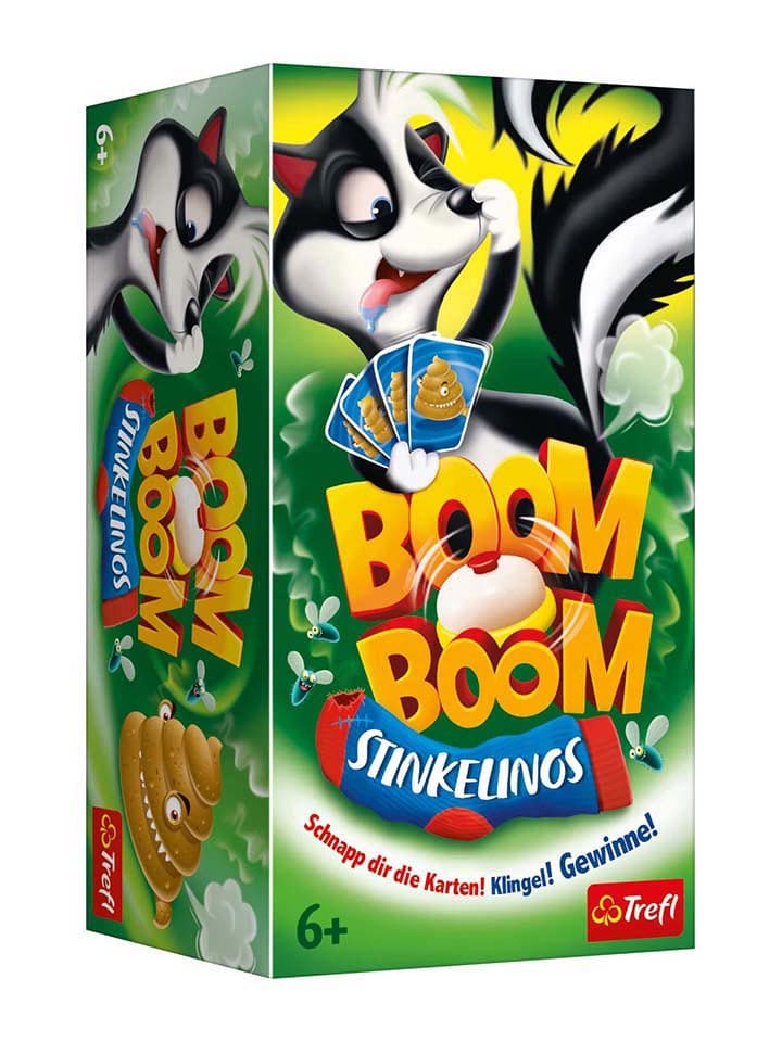Настольная игра "Boom Boom Stinkelinos" - для детей от 6 лет и старше
Настольная игра "Boom Boom Stinkelinos" - для детей от 6 лет и старше