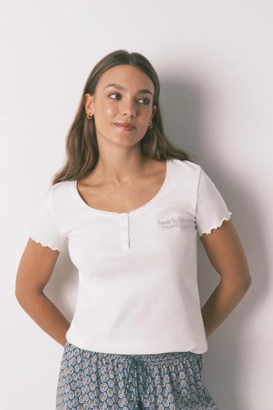 Пижамная футболка Women'Secret, белый
Пижамная футболка Women'Secret, белый