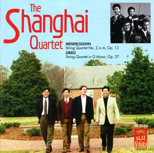 CD диск Mendelssohn / Grieg / Shanghai String Quartet: Shanghai & the Romantics
CD диск Mendelssohn / Grieg / Shanghai String Quartet: Shanghai & the Romantics