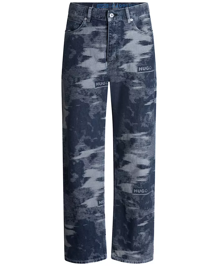 Мужские прямые ковбойские джинсы Hugo Boss, синий
Мужские прямые ковбойские джинсы Hugo Boss, синий