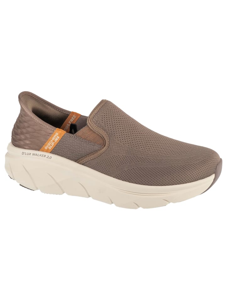 Кроссовки на шнуровке Skechers, коричневый
Кроссовки на шнуровке Skechers, коричневый