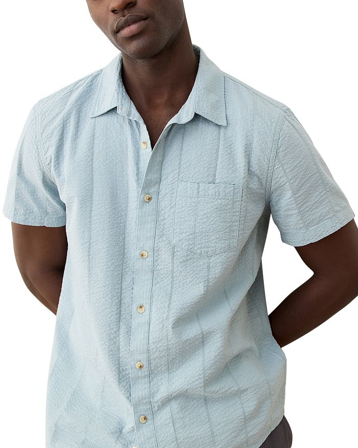 Сорочка в стиле кэмп из ткани "пике" Marine Layer, синий
Сорочка в стиле кэмп из ткани "пике" Marine Layer, синий