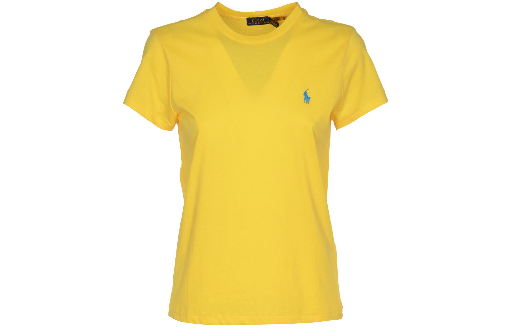 Футболка поло с вышивкой пони Ralph Lauren, желтая
Футболка поло с вышивкой пони Ralph Lauren, желтая