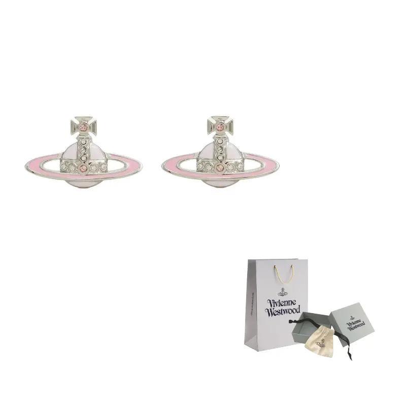 Vivienne Westwood Латунные серьги-гвоздики с кристаллами, женские, розовые
Vivienne Westwood Латунные серьги-гвоздики с кристаллами, женские, розовые