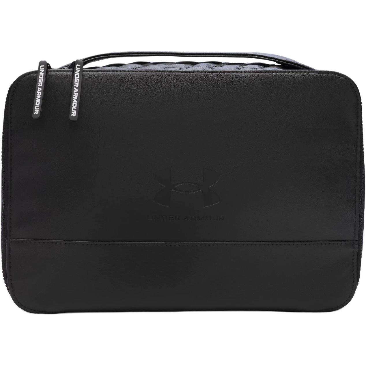 Under Armour Синтетическая кожаная дорожная сумка для хранения унисекс черная, Black
Under Armour Синтетическая кожаная дорожная сумка для хранения унисекс черная, Black