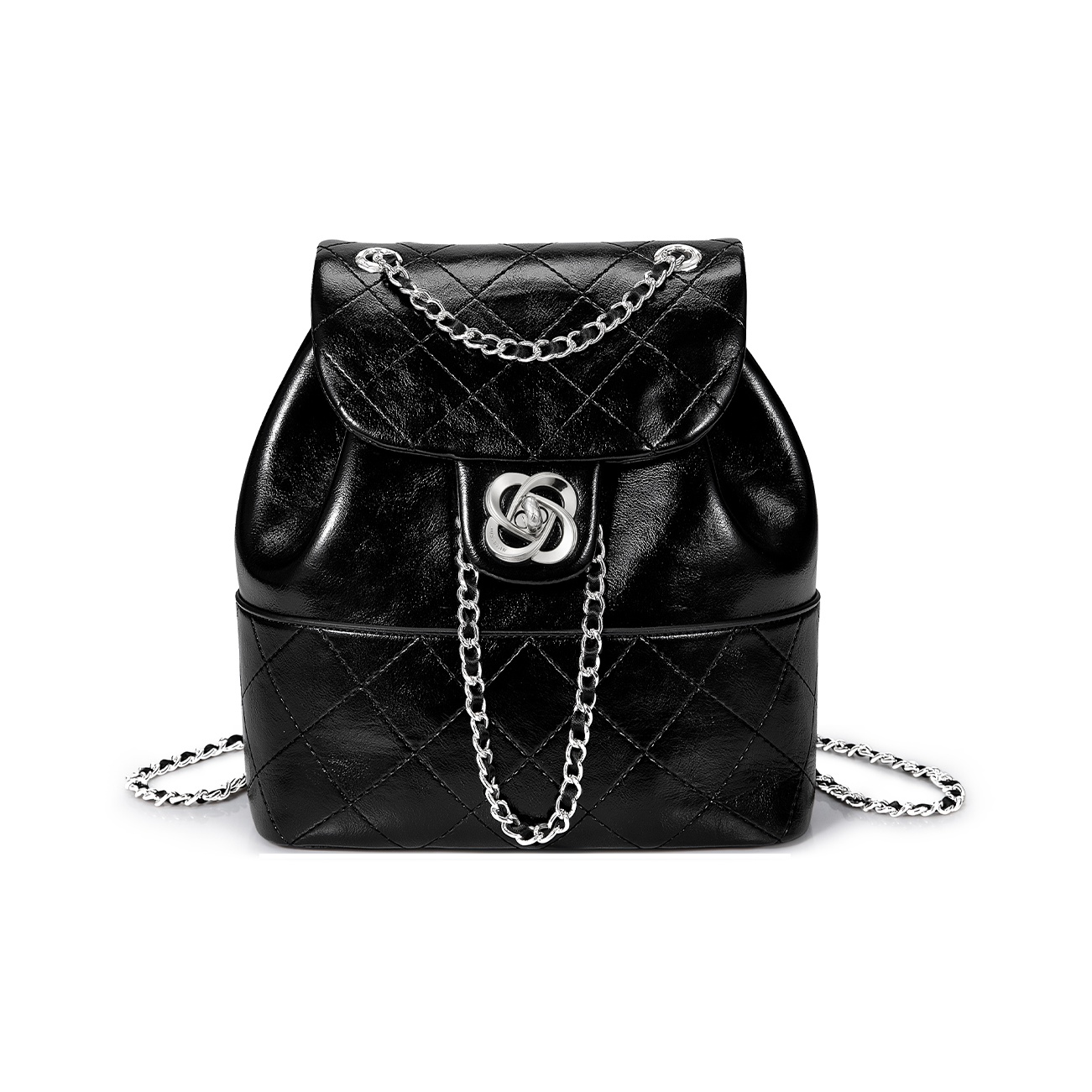 JUST STAR Женский рюкзак из искусственной кожи среднего размера черный, Midnight Black 
JUST STAR Женский рюкзак из искусственной кожи среднего размера черный, Midnight Black