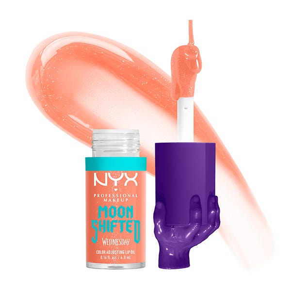 Блеск для губ Wednesday X Nyx Lip Gloss Lip Oil NYX PROFESSIONAL MAKE UP, 03 Moon Shifted
Блеск для губ Wednesday X Nyx Lip Gloss Lip Oil NYX PROFESSIONAL MAKE UP, 03 Moon Shifted