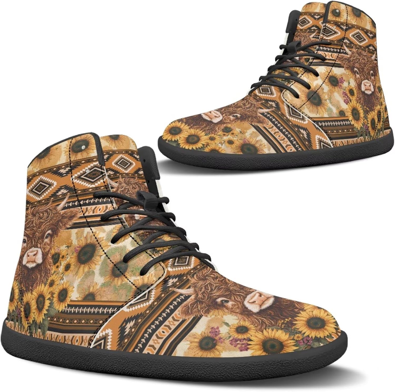 Кроссовки Binienty для мужчин и женщин, Tribal Highland Cow
Кроссовки Binienty для мужчин и женщин, Tribal Highland Cow