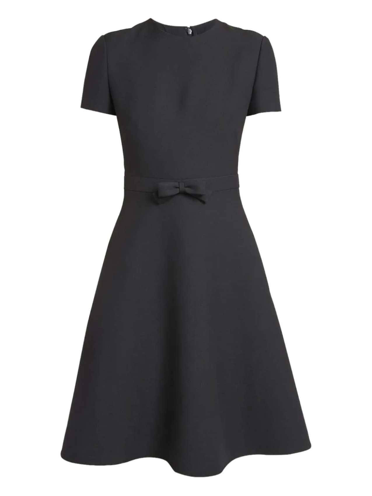 Платье с короткими рукавами, украшенное бантом Valentino Garavani, черный 
Платье с короткими рукавами, украшенное бантом Valentino Garavani, черный