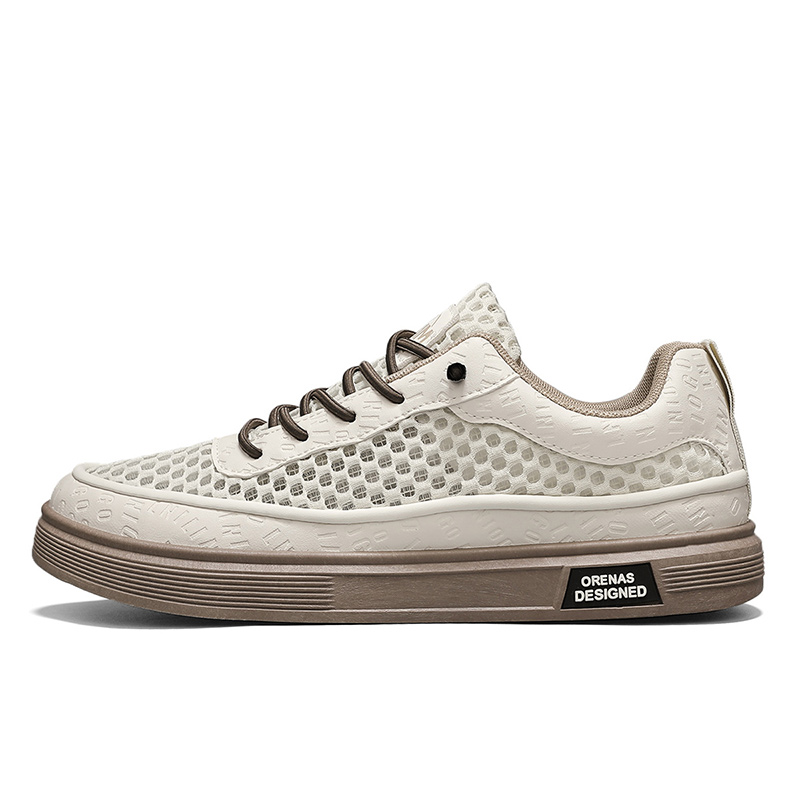 LONGDUIZHANG Амортизирующие кроссовки с противоскользящими и износостойкими свойствами низкие унисекс YC-Y3003 бежевый кофе Свежее дыхание
LONGDUIZHANG Амортизирующие кроссовки с противоскользящими и износостойкими свойствами низкие унисекс YC-Y3003 бежевый кофе Свежее дыхание