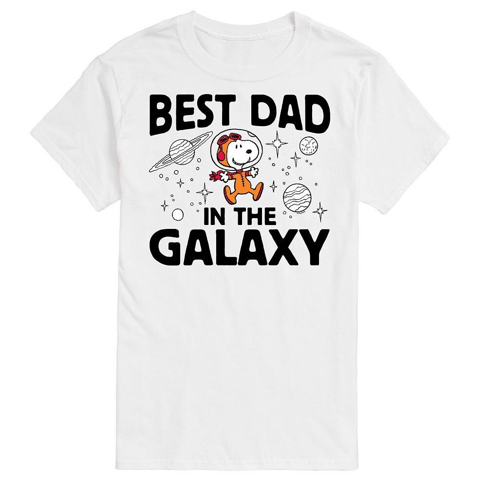 Футболка с рисунком Big & Tall Peanuts Best Dad In Galaxy Snoopy Licensed Character, белый
Футболка с рисунком Big & Tall Peanuts Best Dad In Galaxy Snoopy Licensed Character, белый