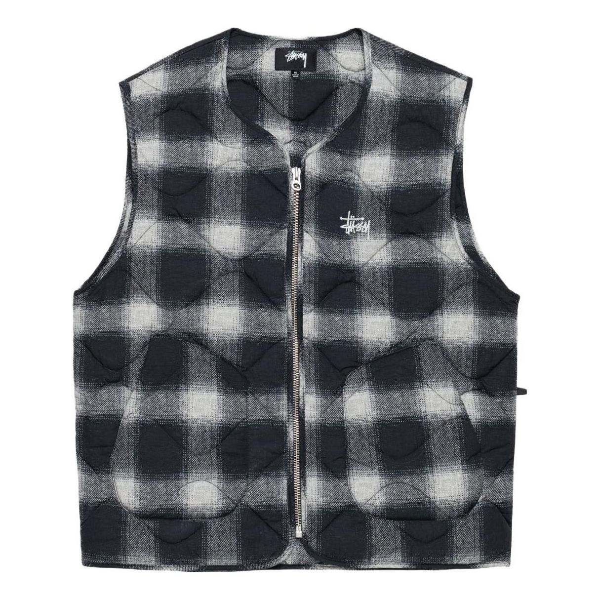 Жилет Stussy Plaid Nylon Liner Vest 'Black'
Жилет Stussy Plaid Nylon Liner Vest 'Black'