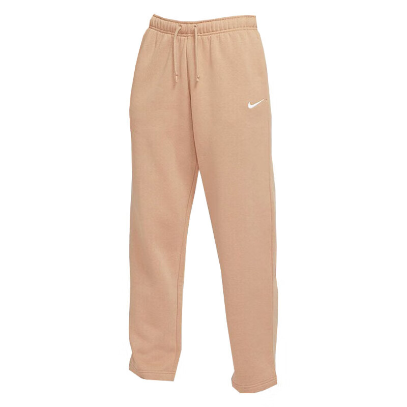 Вязаные спортивные брюки женские молочно-бежевые Nike 
Вязаные спортивные брюки женские молочно-бежевые Nike