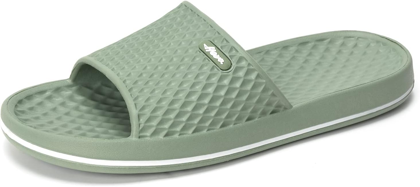 Мужские шлепанцы для душа FUNKYMONKEY, для дома и пляжа, противоскользящие, зеленый
Мужские шлепанцы для душа FUNKYMONKEY, для дома и пляжа, противоскользящие, зеленый