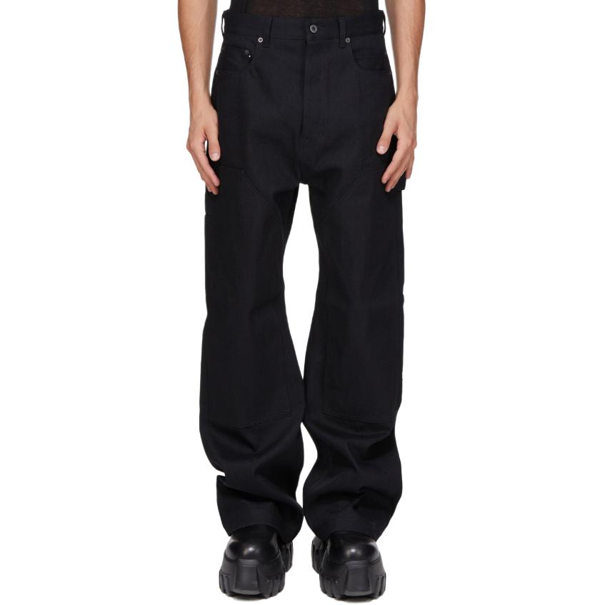 Джинсы с двойными коленями geth Rick Owens DRKSHDW, черный
Джинсы с двойными коленями geth Rick Owens DRKSHDW, черный