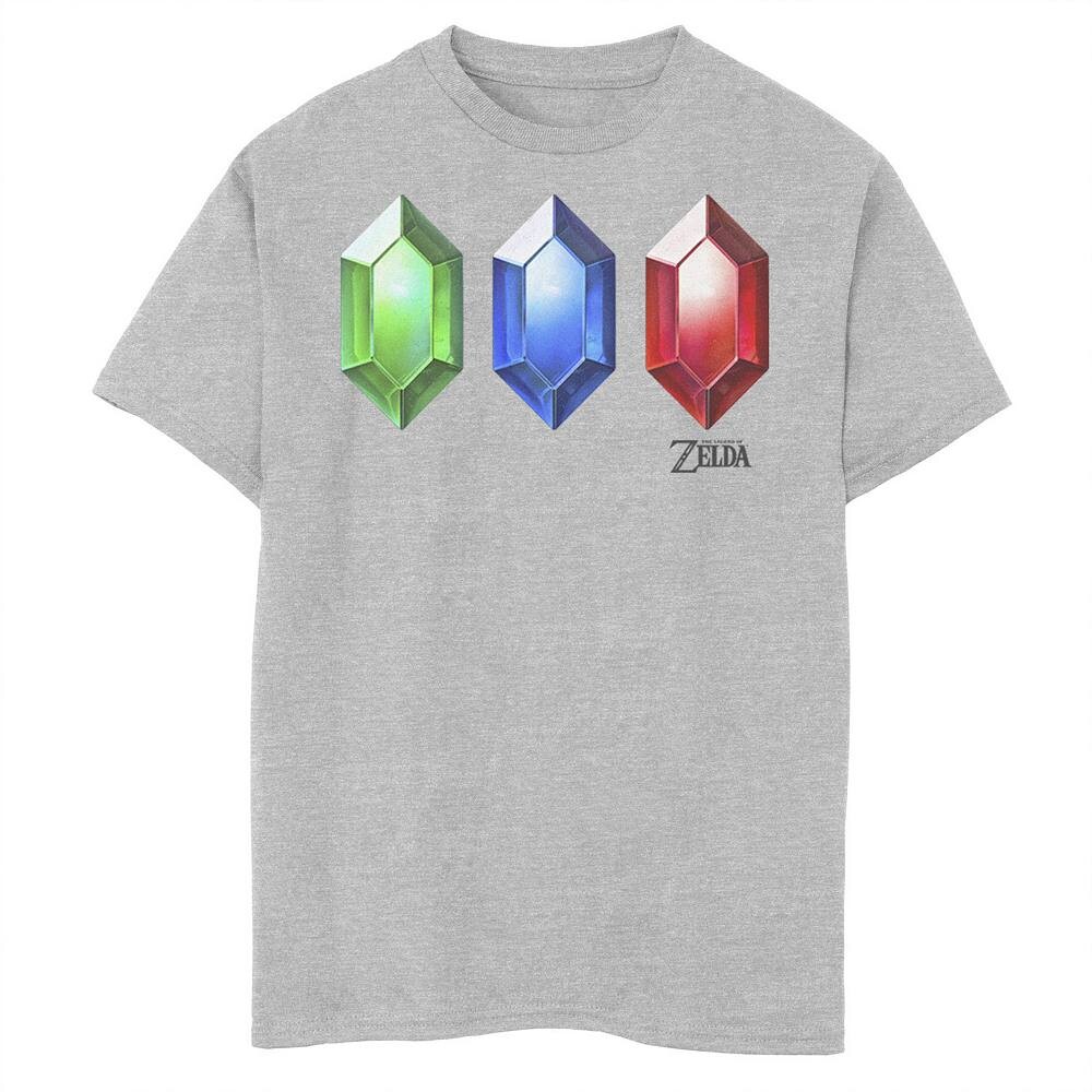 Футболка с логотипом Zelda Big Rupees для мальчиков 8–20 лет Licensed Character, цвет Athletic Heather
Футболка с логотипом Zelda Big Rupees для мальчиков 8–20 лет Licensed Character, цвет Athletic Heather
