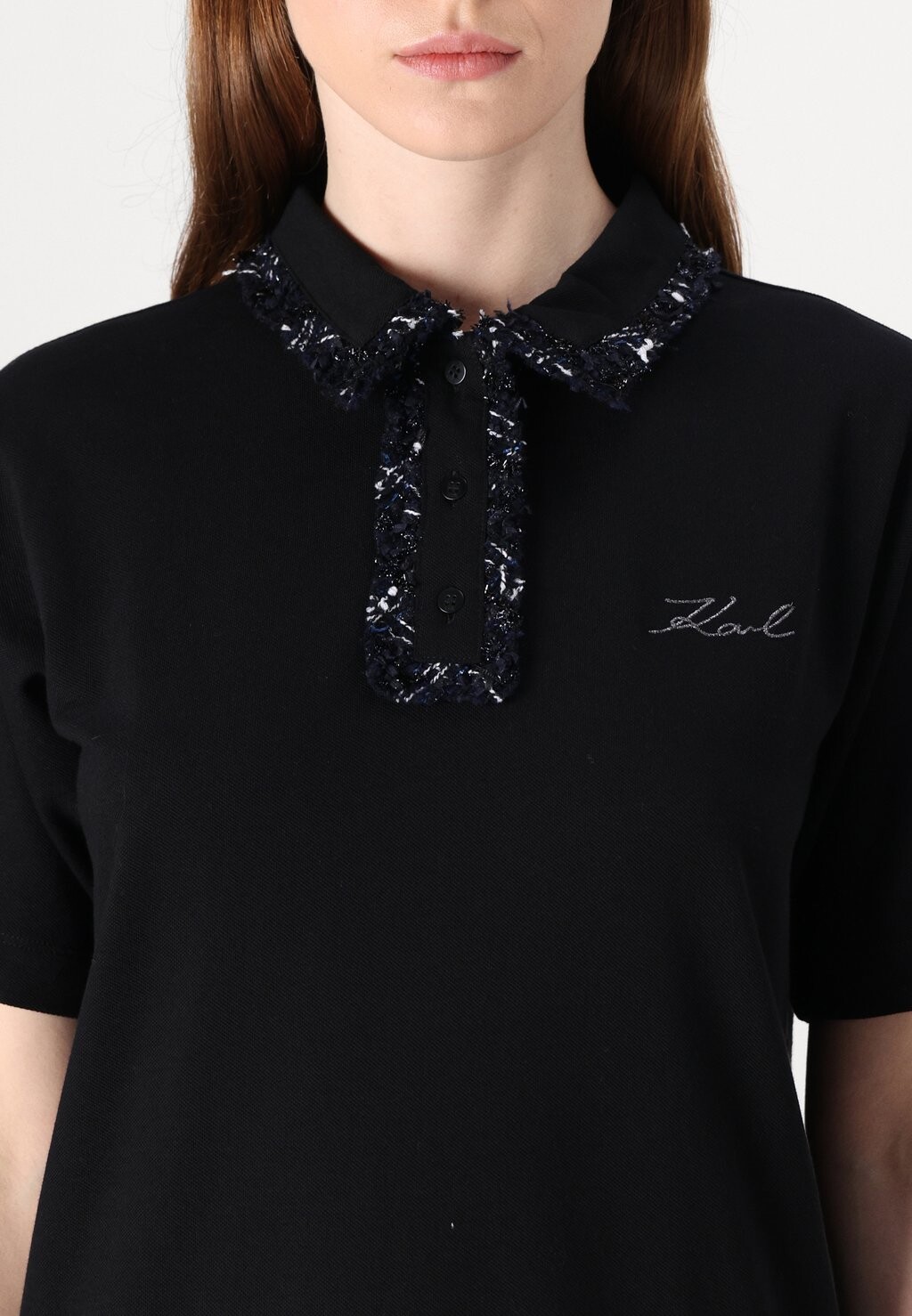 Платье-рубашка MIX DRESS KARL LAGERFELD, черный
Платье-рубашка MIX DRESS KARL LAGERFELD, черный