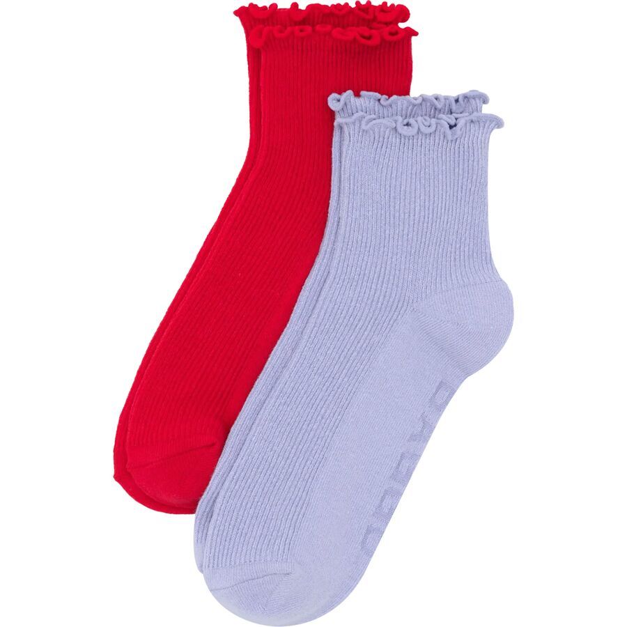 Носки BAGGU Lettuce Edge BAGGU, Lavender & Red
Носки BAGGU Lettuce Edge BAGGU, Lavender & Red