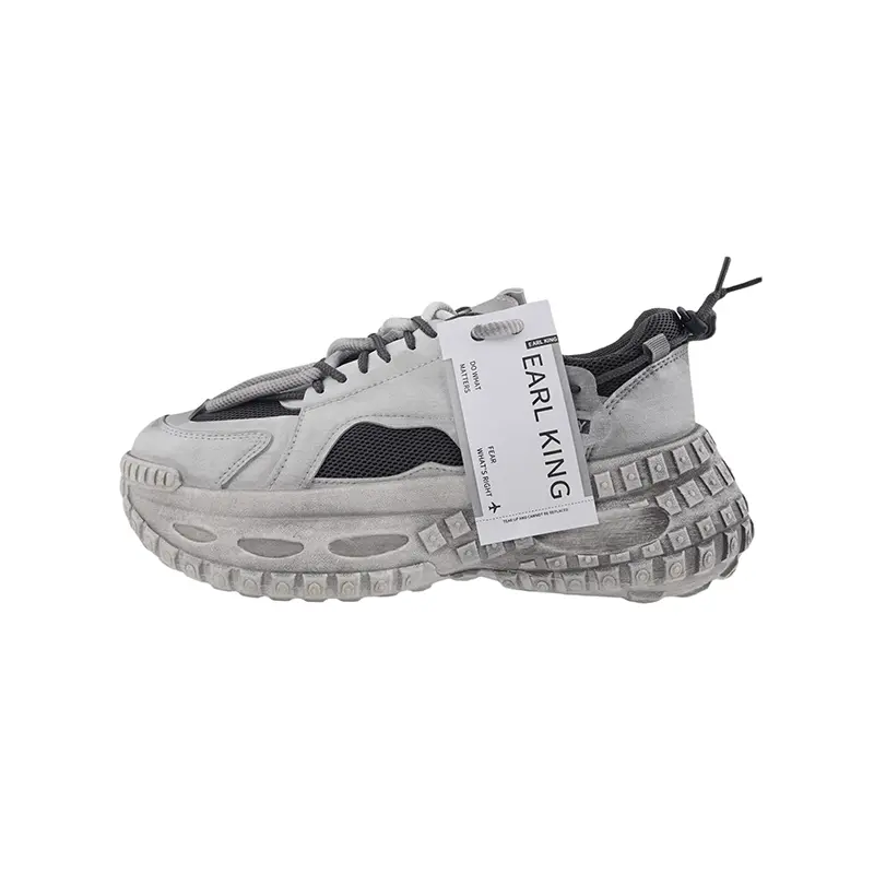 Earl king Амортизирующие и дышащие мужские кроссовки на платформе с низким верхом серого цвета, цвет Gray
Earl king Амортизирующие и дышащие мужские кроссовки на платформе с низким верхом серого цвета, цвет Gray
