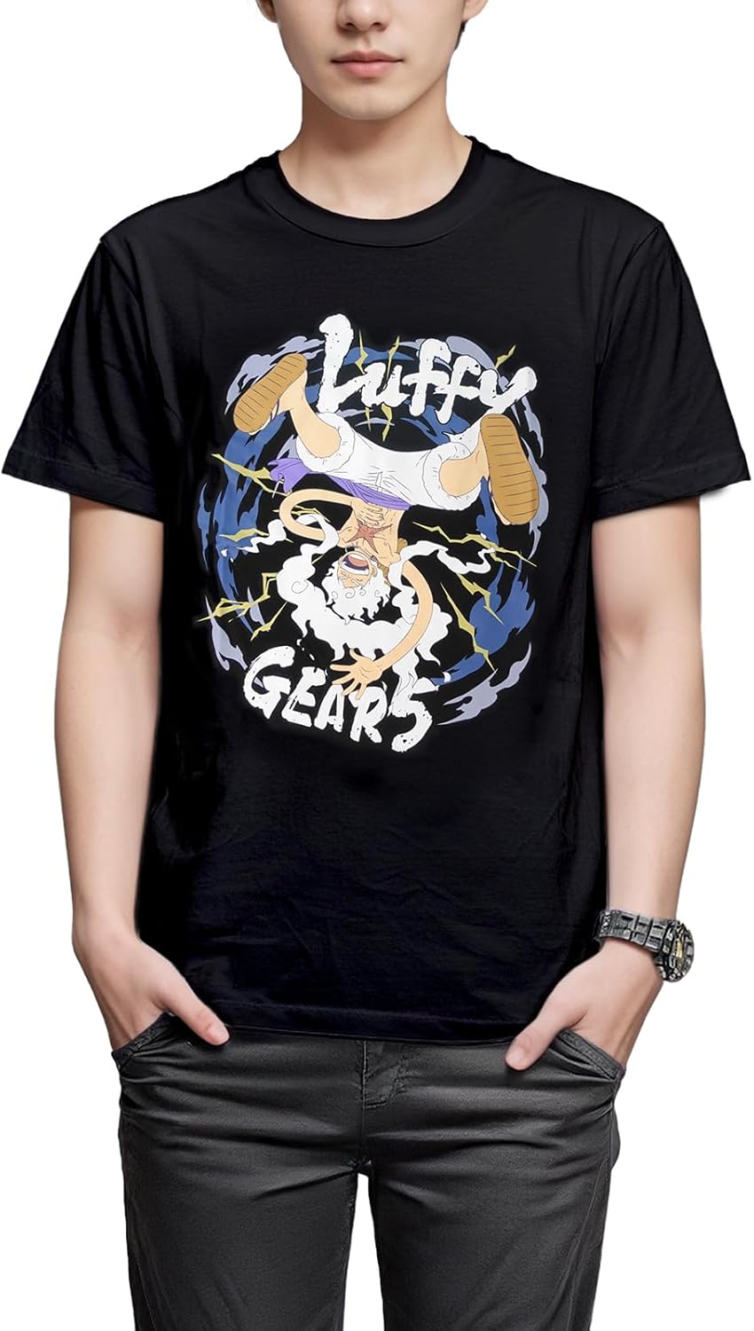 Футболка Fine Plus One Piece One Piece Luffy Gear 5, с коротким рукавом, Dawn Goods, черный
Футболка Fine Plus One Piece One Piece Luffy Gear 5, с коротким рукавом, Dawn Goods, черный