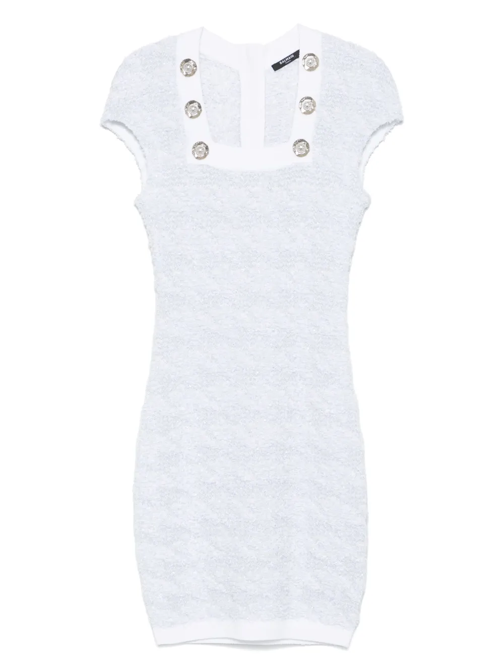 Твидовое платье мини BALMAIN, синий
Твидовое платье мини BALMAIN, синий