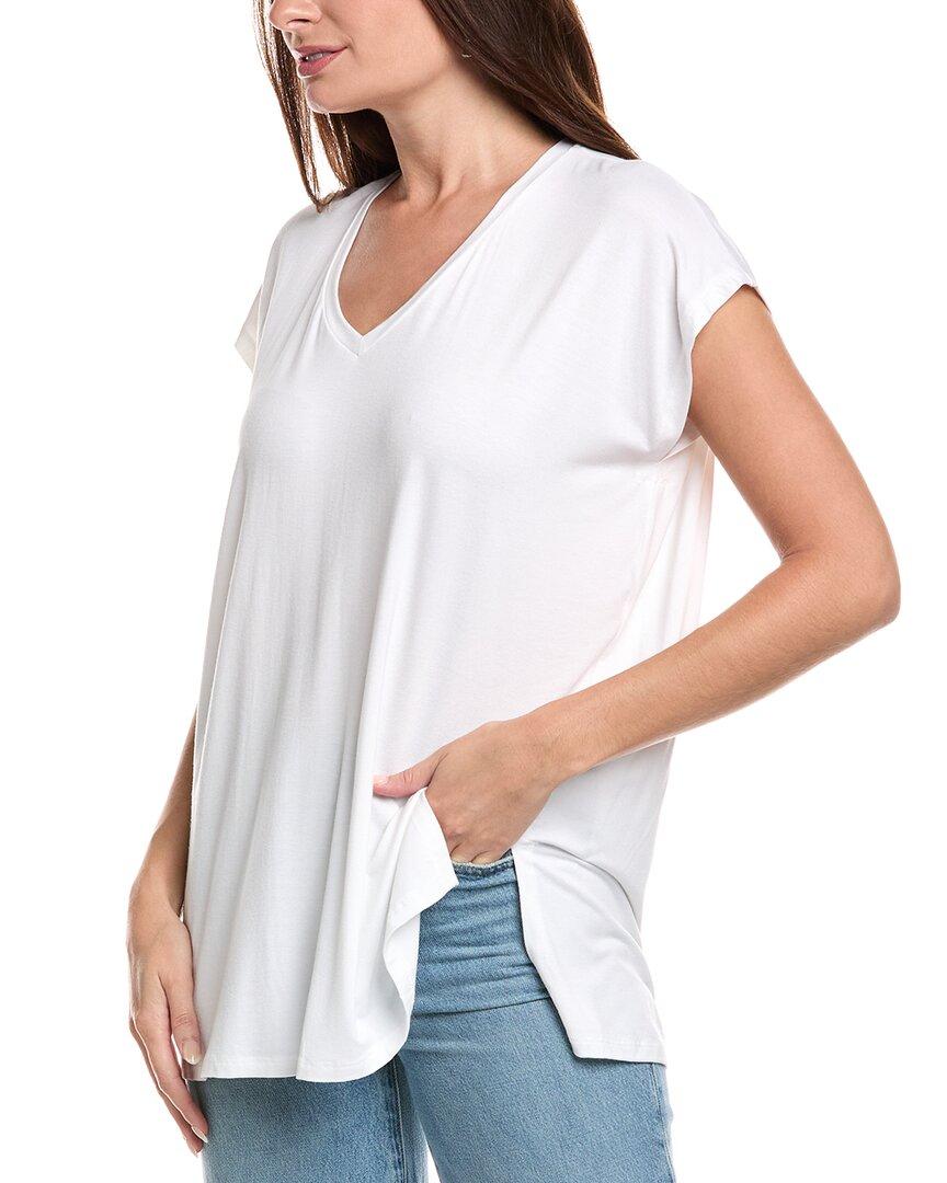 Топ с V-образным вырезом и удлиненным прямым кроем Eileen Fisher, белый
Топ с V-образным вырезом и удлиненным прямым кроем Eileen Fisher, белый