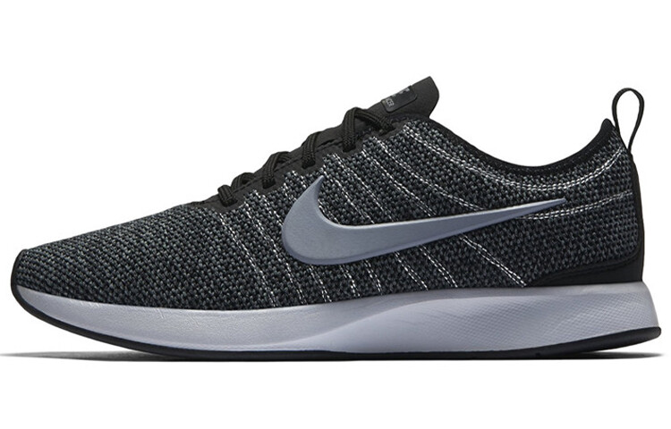 Кроссовки для бега Dualtone Racer женские с низким верхом, черные/серебристые Nike 
Кроссовки для бега Dualtone Racer женские с низким верхом, черные/серебристые Nike