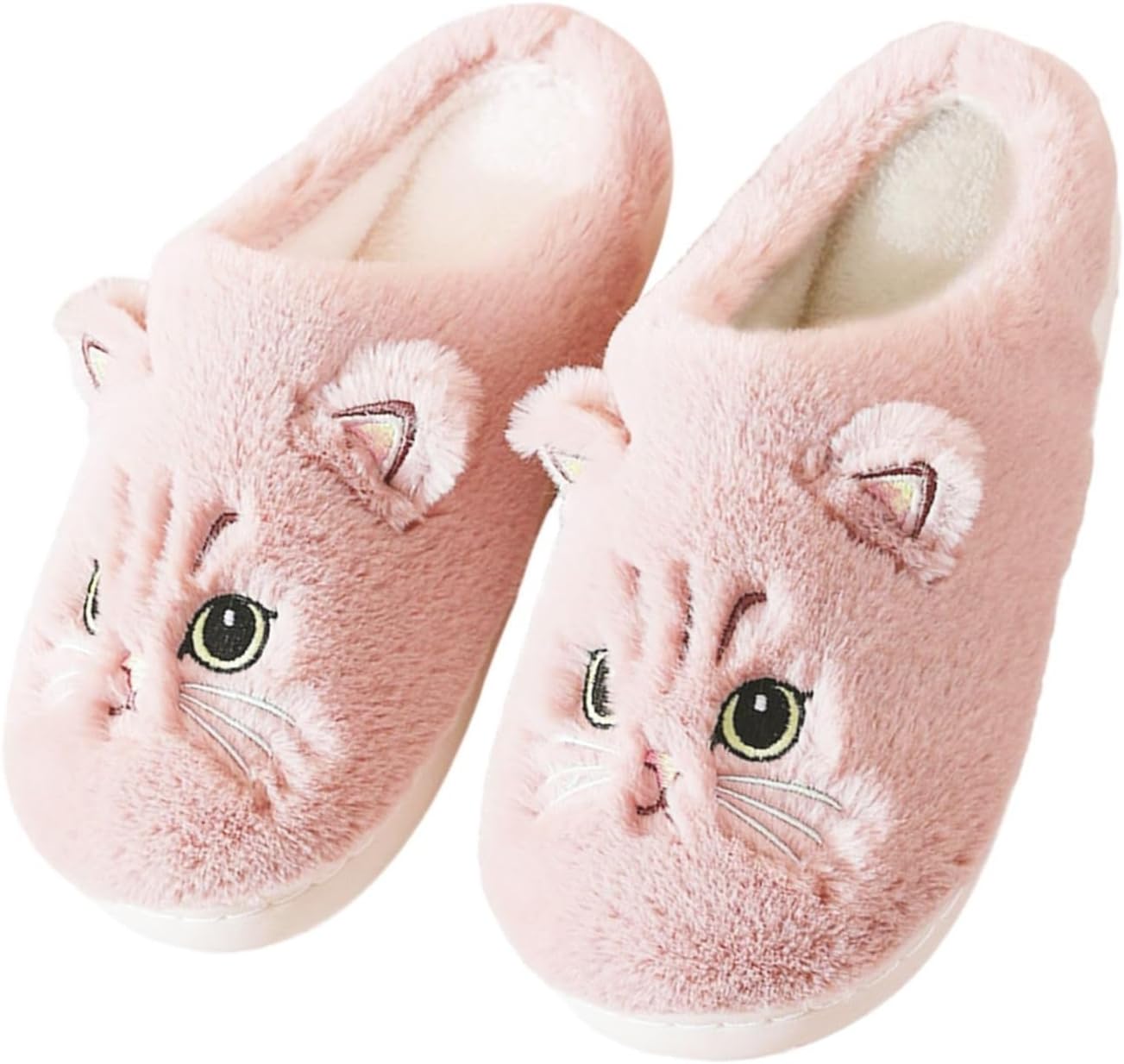 Домашние тапочки с кошками для женщин и мужчин, зимние, для дома и улицы, плюшевые, пушистые, уютные, с теплой подошвой из пены с эффектом памяти, для спальни, сада, дома, для пары Wiretran, розовый
Домашние тапочки с кошками для женщин и мужчин, зимние, для дома и улицы, плюшевые, пушистые, уютные, с теплой подошвой из пены с эффектом памяти, для спальни, сада, дома, для пары Wiretran, розовый