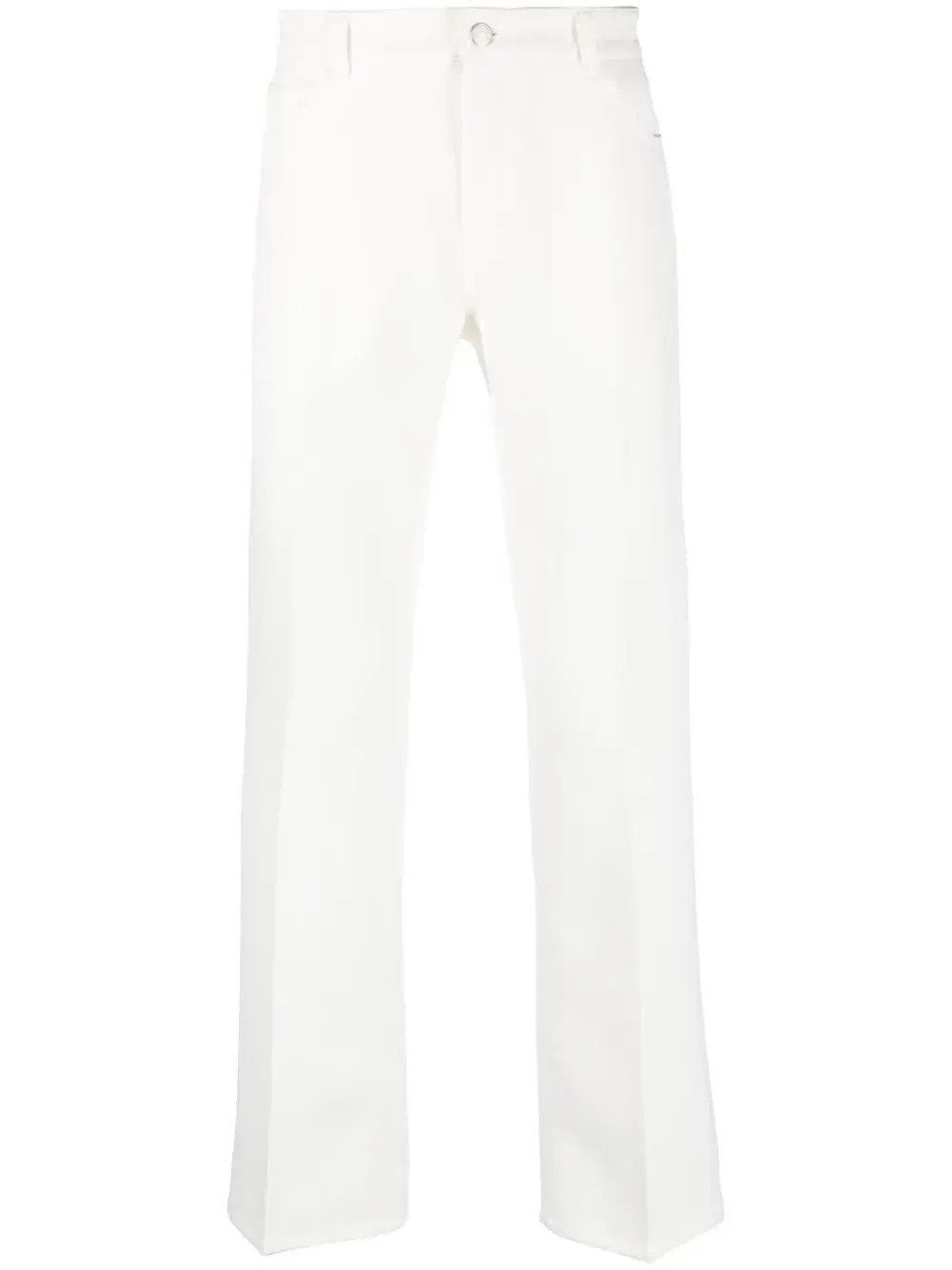 Брюки bootcut строгого кроя Courrèges, белый
Брюки bootcut строгого кроя Courrèges, белый