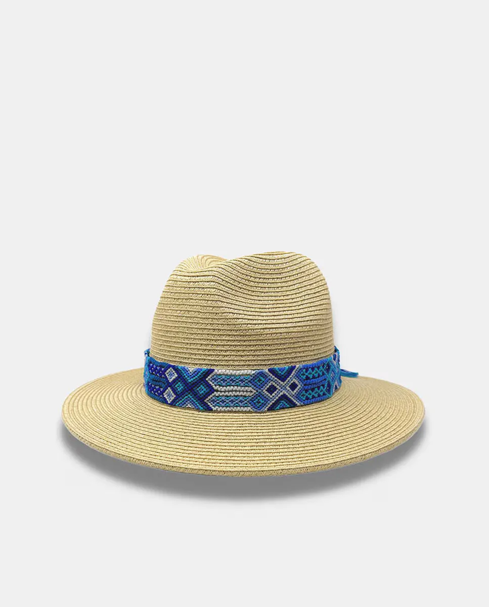 Шляпа из синтетической рафии с защитой от солнца Illums, синий
Шляпа из синтетической рафии с защитой от солнца Illums, синий