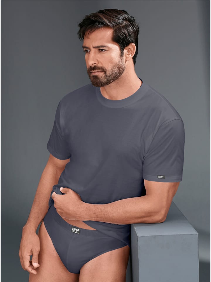 Рубашка средне-серого и бордового цветов Kumpf Body Fashion
Рубашка средне-серого и бордового цветов Kumpf Body Fashion