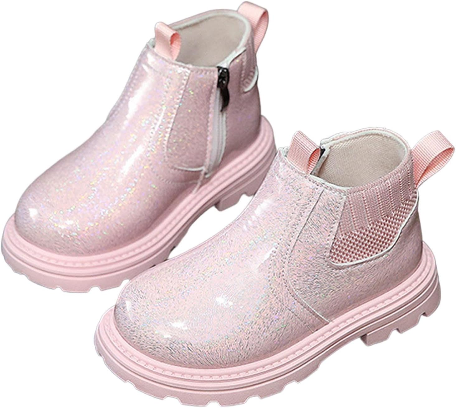Детские ботильоны для девочек с боковой молнией, милым бантом, зимние снежные сапожки 2025 года, водонепроницаемые, с нескользящей подошвой, короткие, удобные, на массивной подошве, боевые ботинки Generic, A02 Pink
Детские ботильоны для девочек с боковой молнией, милым бантом, зимние снежные сапожки 2025 года, водонепроницаемые, с нескользящей подошвой, короткие, удобные, на массивной подошве, боевые ботинки Generic, A02 Pink