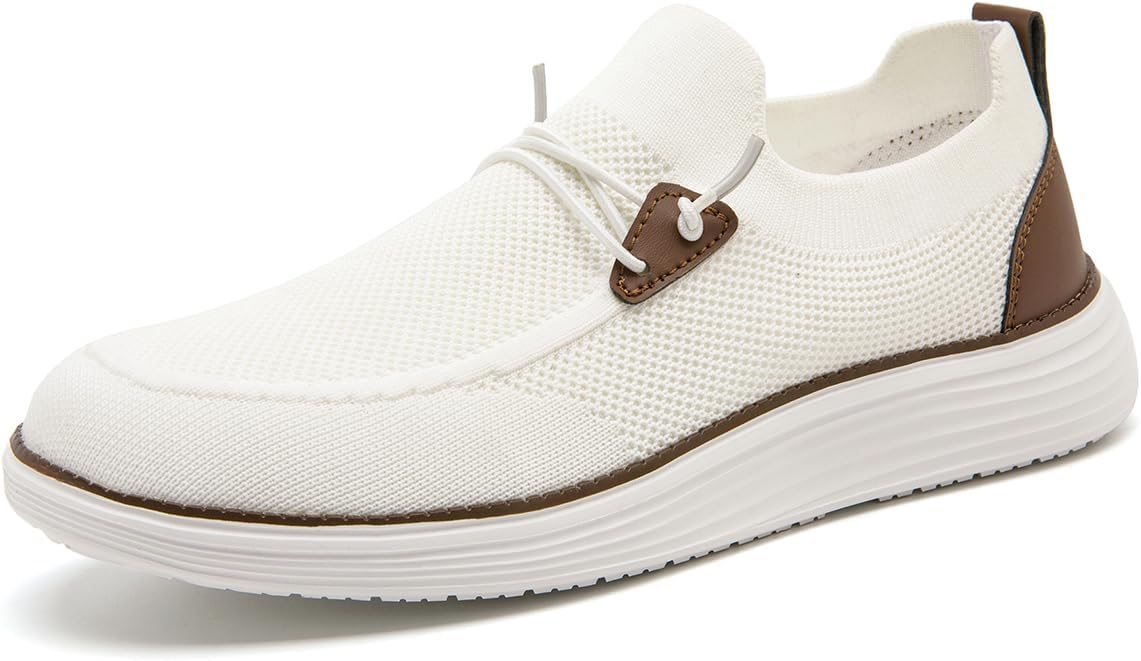 Мужские слипоны, лодочные туфли, противоскользящие прогулочные и беговые кроссовки, модные кроссовки для мужчин, удобные, легкие, дышащие повседневные офисные туфли Xkowuo, белый
Мужские слипоны, лодочные туфли, противоскользящие прогулочные и беговые кроссовки, модные кроссовки для мужчин, удобные, легкие, дышащие повседневные офисные туфли Xkowuo, белый