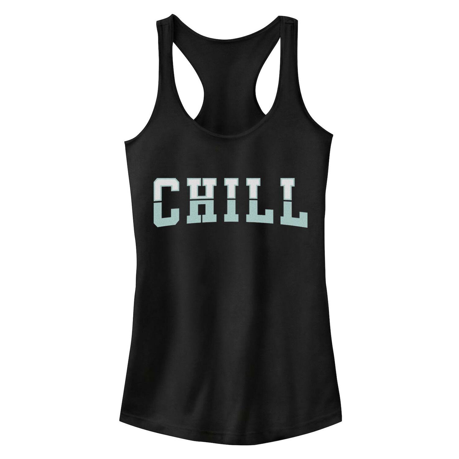 Майка с графическим рисунком "Chill" для юниоров
Майка с графическим рисунком "Chill" для юниоров
