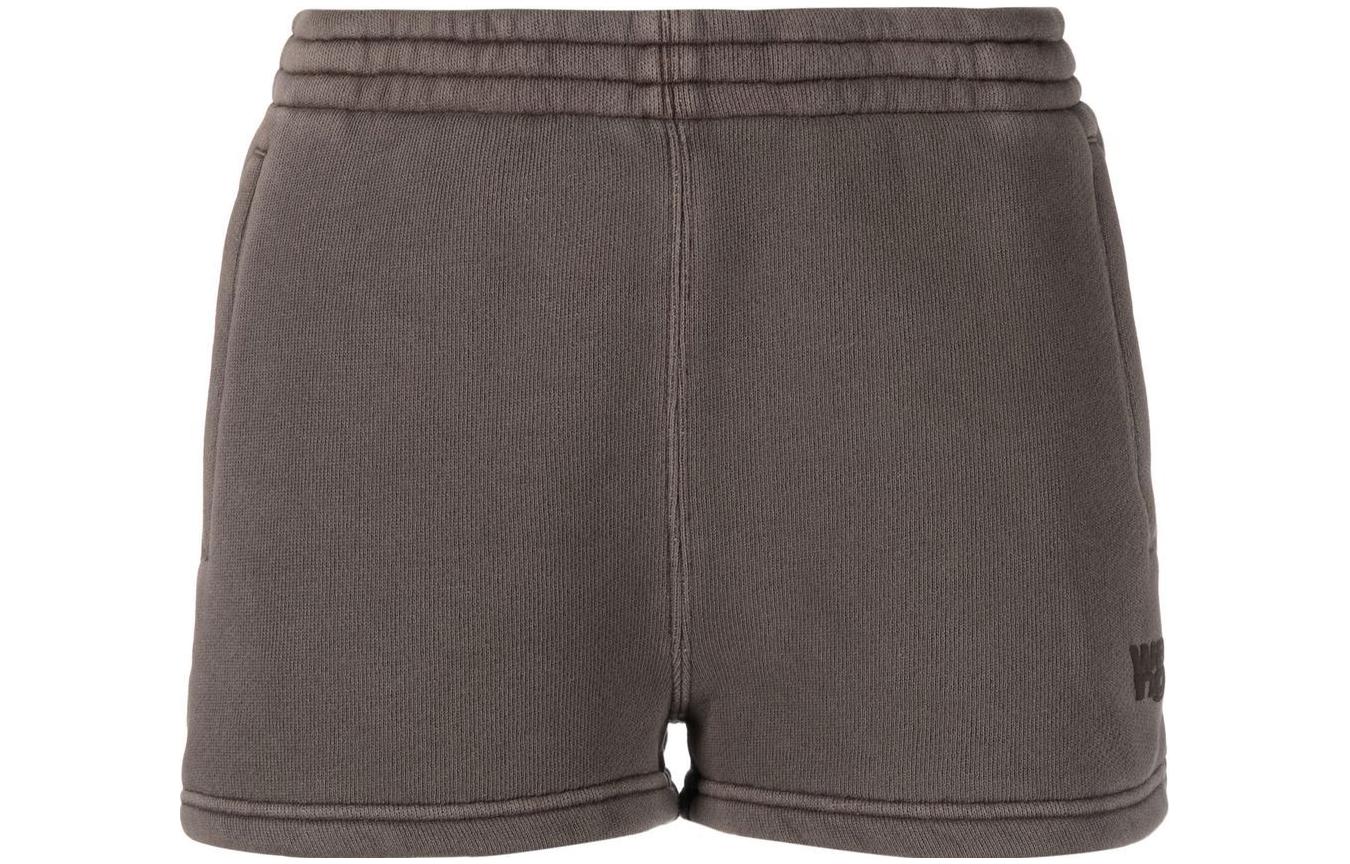 Шорты мини с принтом логотипа Alexander Wang, коричневый
Шорты мини с принтом логотипа Alexander Wang, коричневый