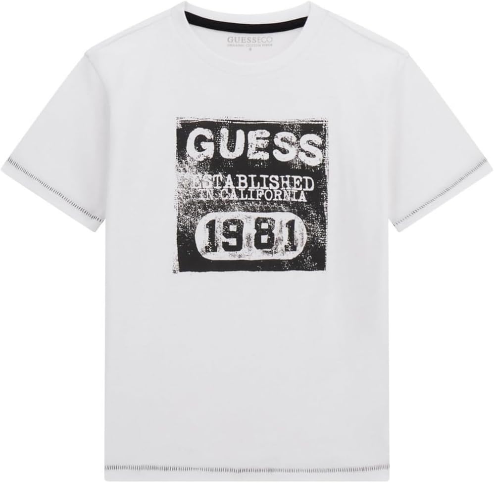 GUESS Boys Eco Футболка с коротким рукавом, Pure White, Белый, GUESS Boys Eco Футболка с коротким рукавом, Pure White
GUESS Boys Eco Футболка с коротким рукавом, Pure White, Белый, GUESS Boys Eco Футболка с коротким рукавом, Pure White