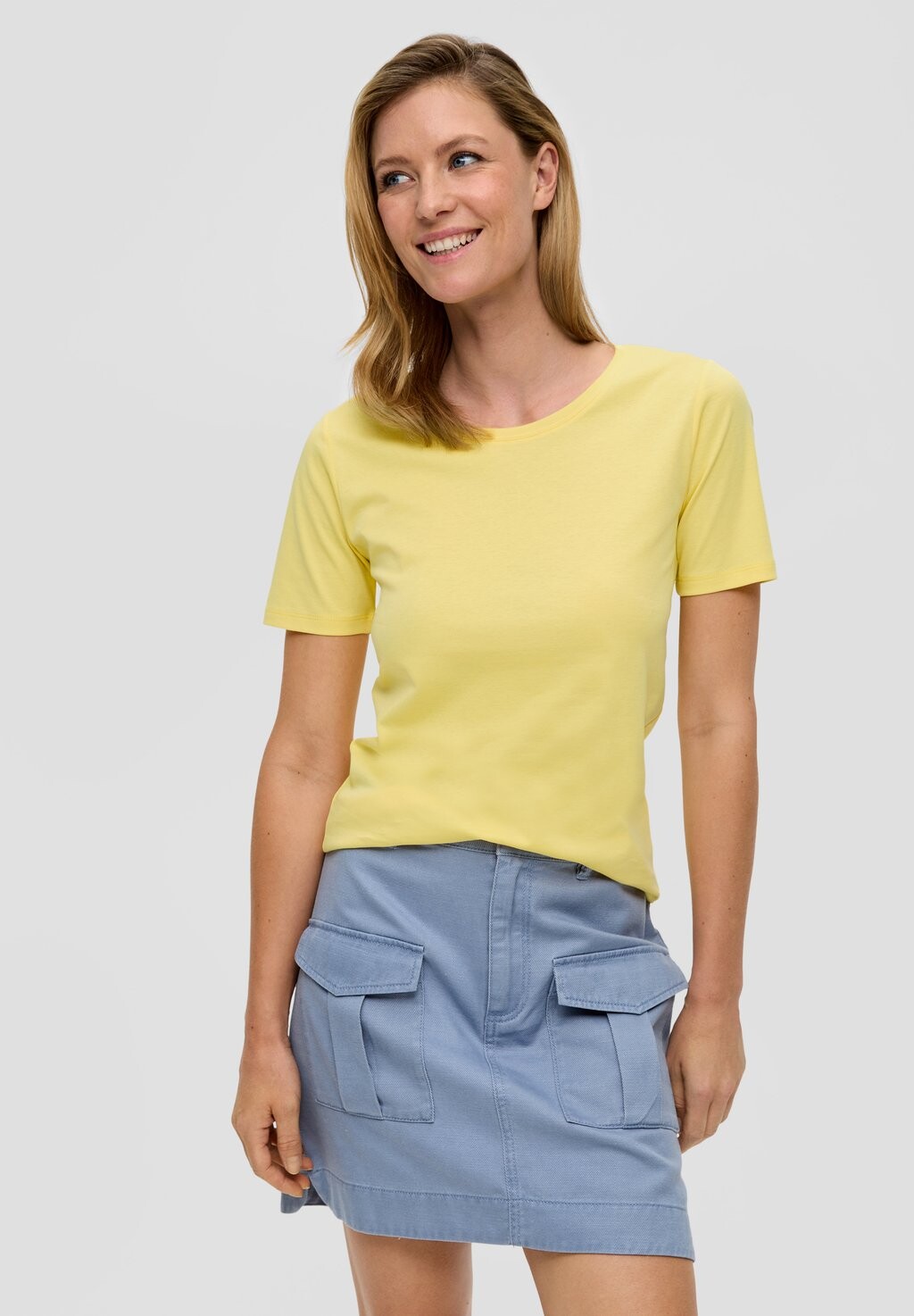 Базовая футболка INTERLOCK s.Oliver, желтый
Базовая футболка INTERLOCK s.Oliver, желтый