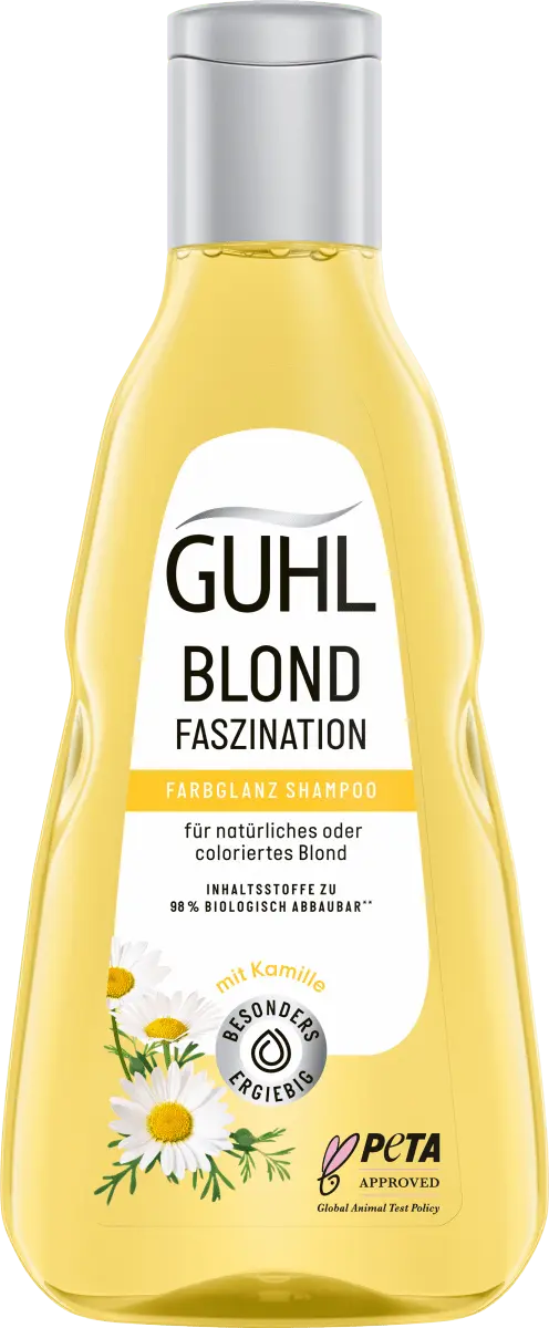 Шампунь Color Shine Blonde Fascination 250 мл GUHL
Шампунь Color Shine Blonde Fascination 250 мл GUHL