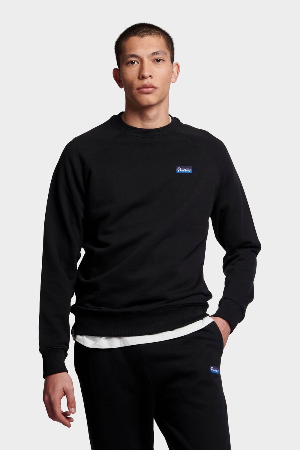 Мужская толстовка свободного кроя с оригинальным логотипом Penfield, черный
Мужская толстовка свободного кроя с оригинальным логотипом Penfield, черный