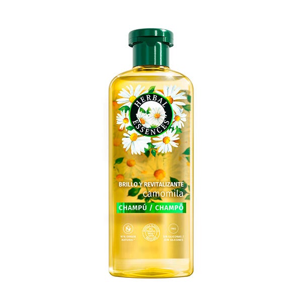 Шампунь для блеска и восстановления HERBAL ESSENCES Camomila, 350 мл
Шампунь для блеска и восстановления HERBAL ESSENCES Camomila, 350 мл